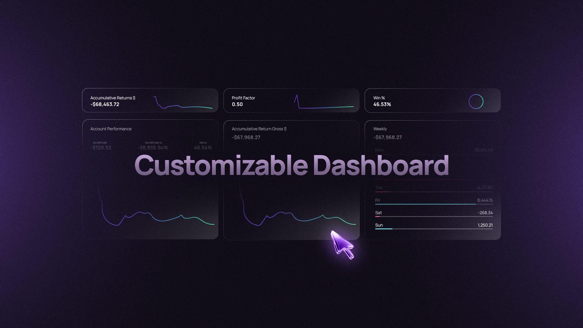 New Customizable Dashboard