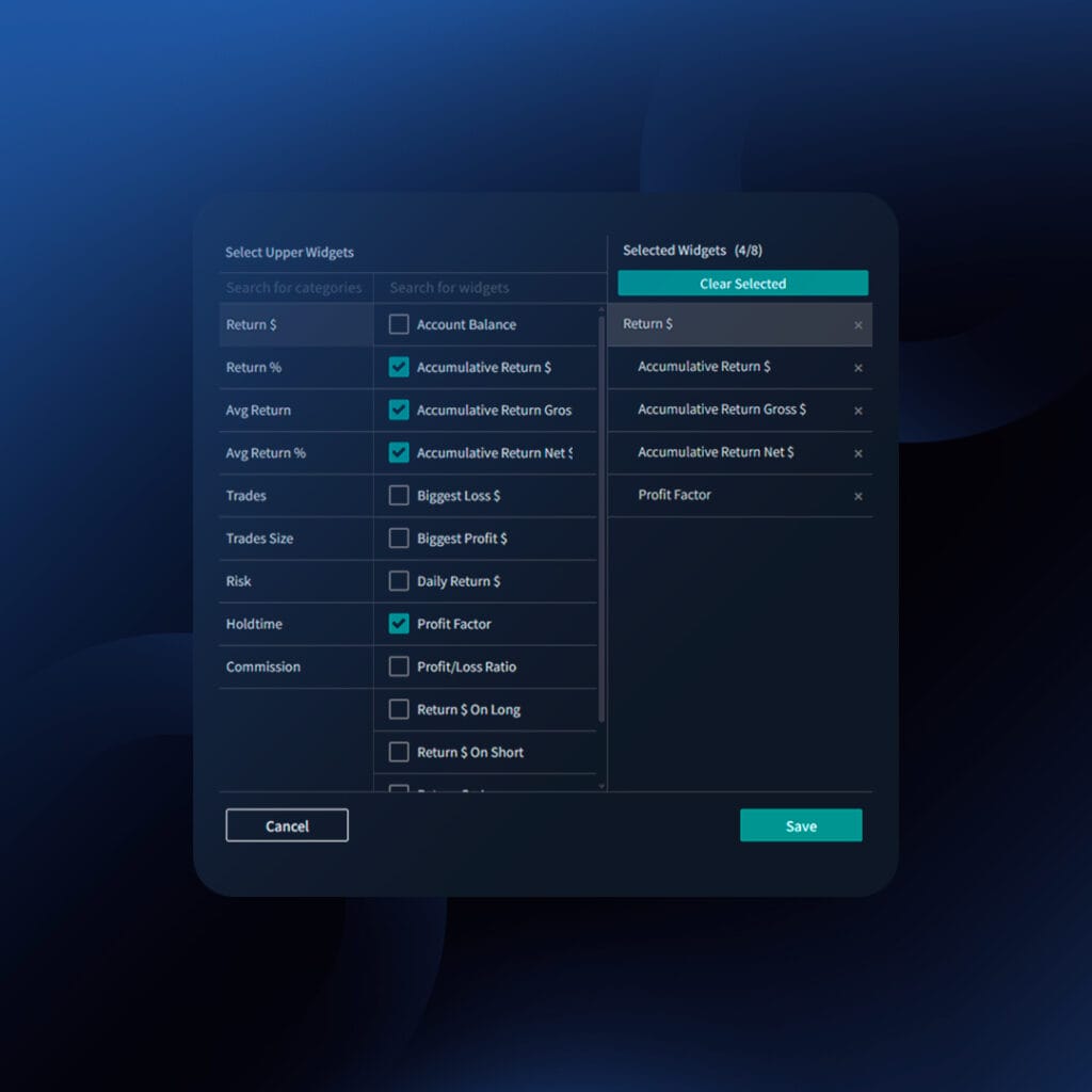 View Sold Widget Unlock Trading Insights with TraderSync Widgets - TraderSync