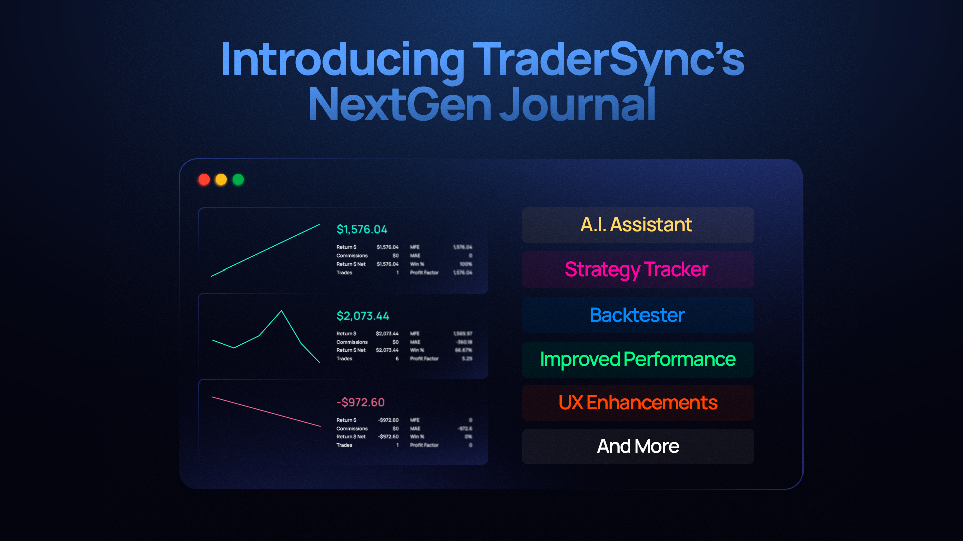Introducing TraderSync’s NextGen Journal: Empowering Traders with Enhanced Analytics and User Experience
