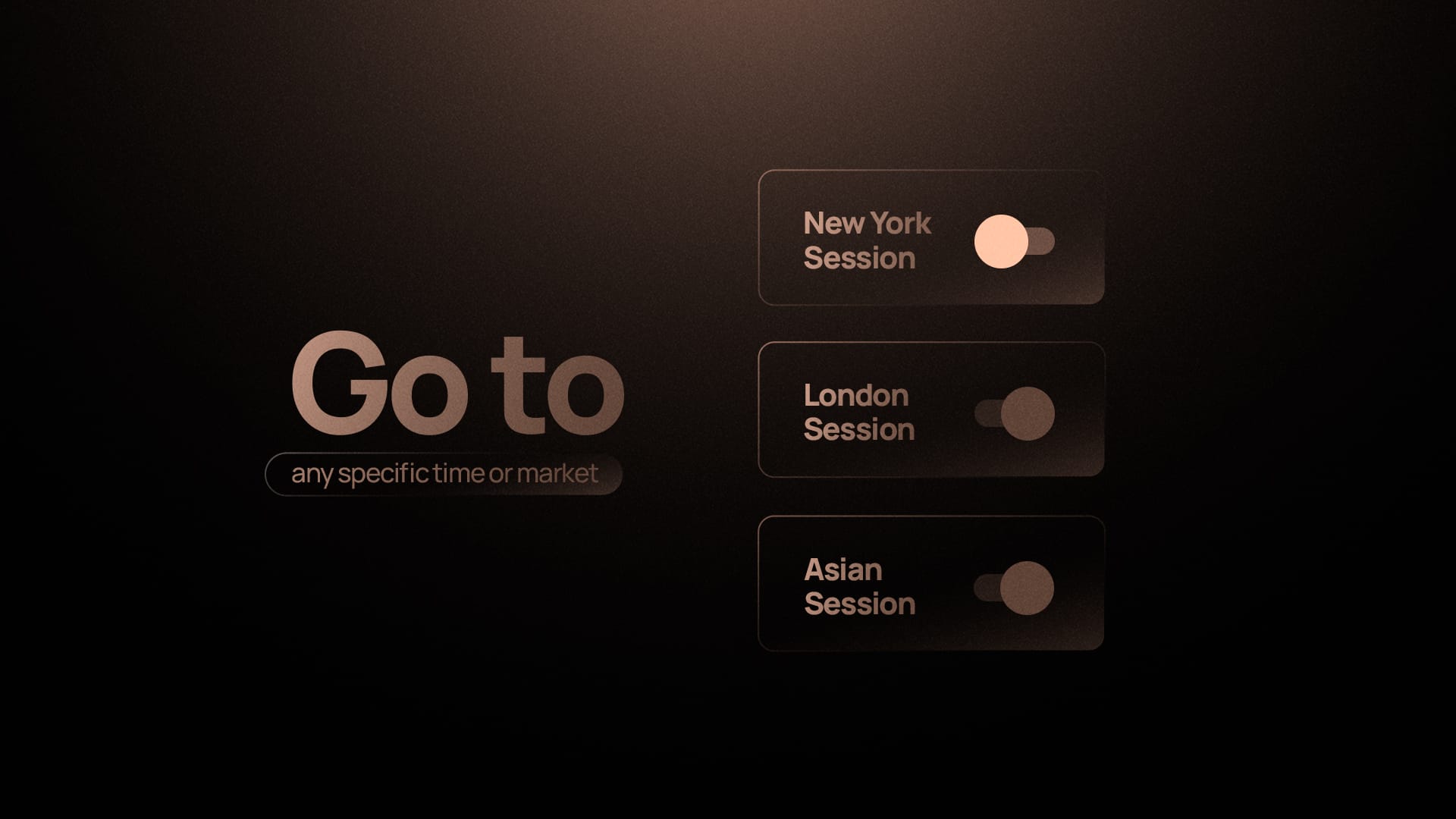 New: Market Replay “Go-To” Feature